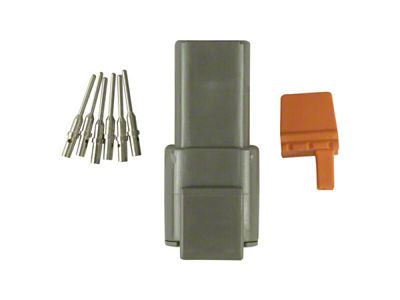 Turbosmart eGate 6 Way Sensor Socket Kit DTM Connector - TS-0550-3128