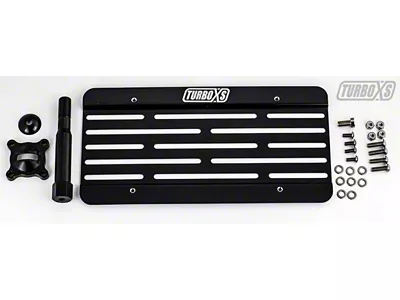 Turbo XS 09-17 Nissan GT-R Towtag License Plate Relocation Kit - TOWTAG-R35