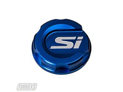 Turbo XS 2016+ Honda Civic Blue Oil Cap - HC-OC-BLU-SI