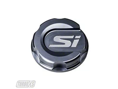 Turbo XS 2016+ Honda Civic Grey Oil Cap - HC-OC-GRY-SI