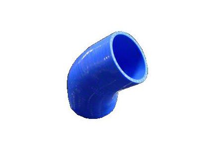 Turbo XS Silicone 45 Degree Elbow 76mm/3inch in Blue - E45-76-BLU