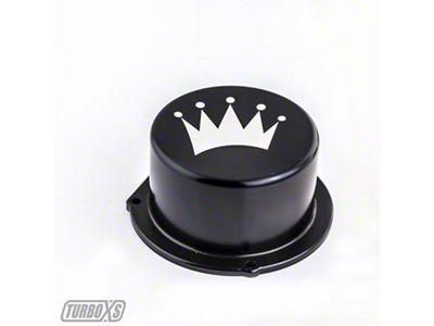 Turbo XS 15-16 Subaru WRX Billet Aluminum Vacuum Pump Cover - W15-VPC-BLK