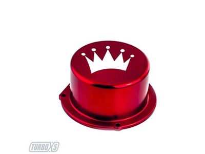 Turbo XS 15-16 Subaru WRX Billet Aluminum Vacuum Pump Cover - W15-VPC-RED