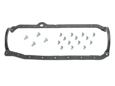 Mr. Gasket Ultra Seal Oil Pan Gasket; 3/16 in. Thick; Molded Rubber; - 6561