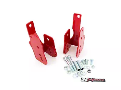 UMI Performance 05-14 Ford Mustang Rear Control Arm Relocation Brackets- 1060-R
