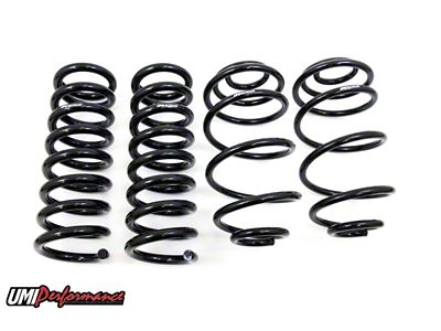 UMI Performance 78-88 G-Body Lowering Spring Kit 1in Lowering - 3050