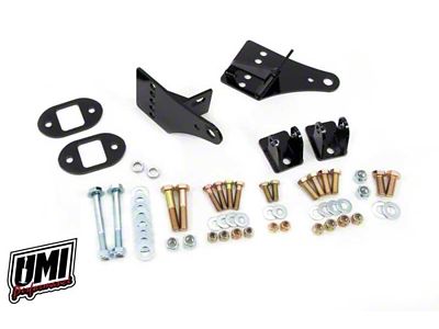 UMI Performance 78-88 GM G-Body Rear Coilover Bracket Kit Bolt-In - 3049