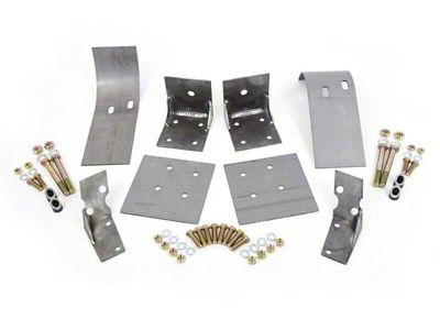 UMI Performance 79-93 Ford Mustang Lower Control Arm Reinforcements - 1001