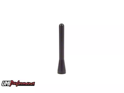 UMI Performance 82-02 Chevrolet Camaro Short Antenna Aluminum Black - 2996