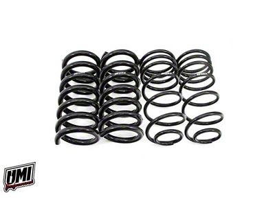 UMI Performance 82-92 GM F-Body Lowering Spring Kit 1in-1.5in lowering - 2461