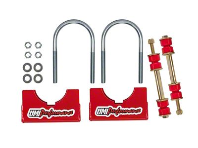 UMI Performance Aftermarket Rear End Sway Bar Installation Kit- Stock - 2244-275-R