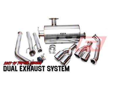 Weapon-R 11-17 Toyota Sienna 3.5L Axle Back Exhaust w/Straight - 953-600-101