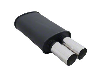 Megan Racing Universal Exhaust M-DT Muffler Black