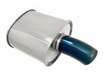 Megan Racing Universal Exhaust M-FG Muffler Blue Tip - MR-MU-MFG-2 - MR-MU-MFG-2