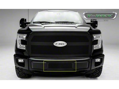T-REX Grilles Upper Class Bumper Grille, Black, Mild Steel, 1 Pc, Insert - 52573