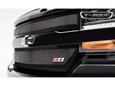 T-REX Grilles Upper Class Grille, Black, Mild Steel, 2 Pc, Insert - 51124