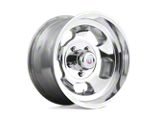 US Mag Indy High Luster Polished Wheel; 15x8; 0mm Offset; 5x114.3mm Bolt Pattern; 72.56mm Hub Bore