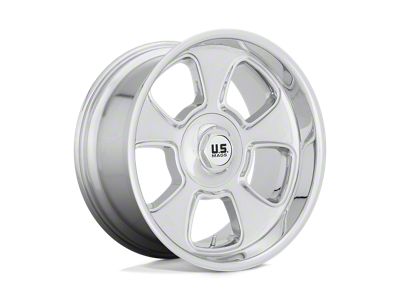 US Mag Boulevard Chrome Wheel; 20x8; 1mm Offset