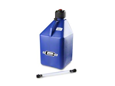 Mr. Gasket Utility Jug; w/Filler Hose; 5 Gallon; Plastic; - 36952G