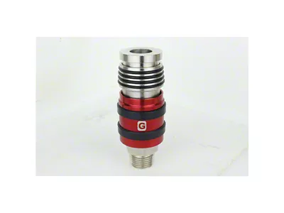 Milton 1/2-Inch MNPT x 1/2-Inch Body Flow G-Style Safety Exhaust Couplers; 5-Pack