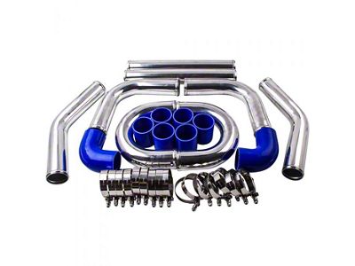 2.50-Inch Aluminum Intercooler Piping Kit (Universal; Some Adaptation May Be Required)