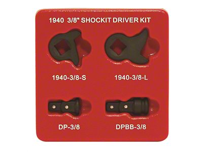 Milton 3/8-Inch Drive Kentucky Kicker Shockit Driver Kit