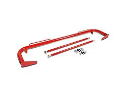 49-Inch Racing Seat Belt Harness Bar; Red (Universal; Some Adaptation May Be Required)