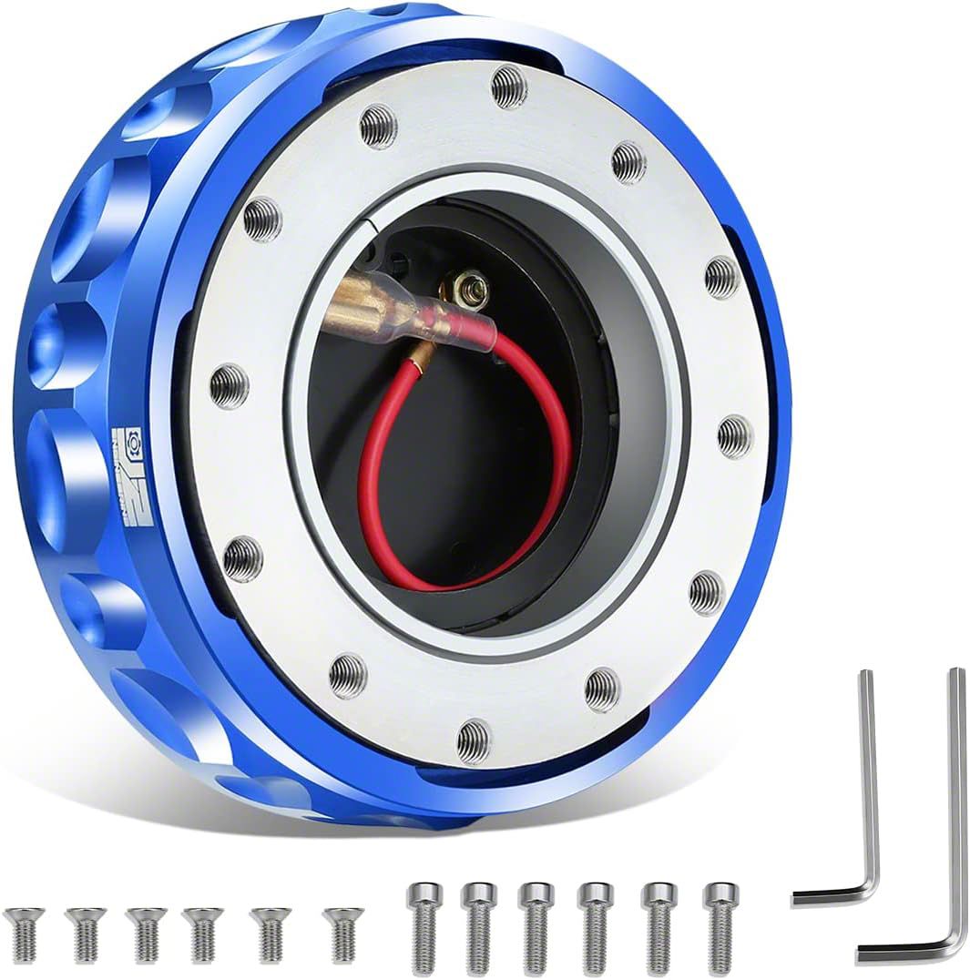 Throtl 6-Bolt Steering Wheel Quick Release Adapter; 70mm or 74mm ...