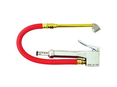 Milton Bayonet Tire Inflator Gauge with Dual Truck Tire Air Chuck Head