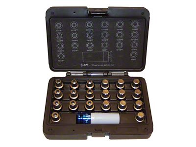 Milton BMW Wheel Lock Bolt Kit; 21-Piece