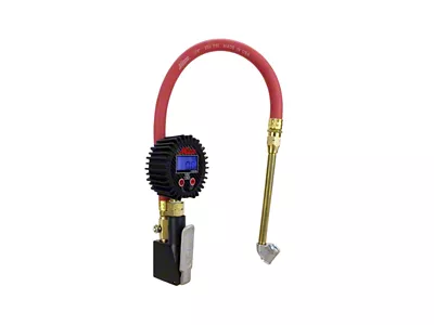 Milton Compact Digital Tire Inflator Gauge with Dual Head Air Chuck