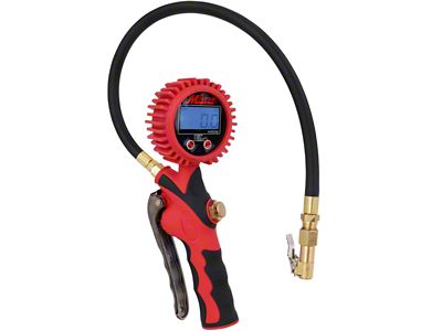 Milton Heavy Duty Digital Tire Inflator Gauge with Air Chuck