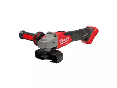 Milwaukee Tool M18 FUEL 4-1/2-Inch / 5-Inch Variable Speed Braking Grinder; Slide Switch Lock-On