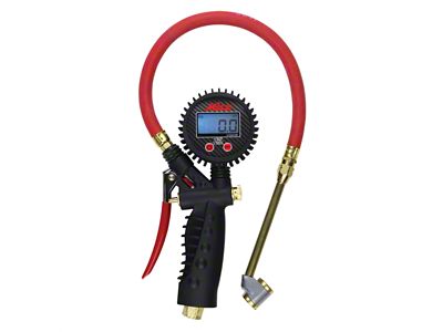 Milton Pro Digital Tire Inflator Gauge with Large Bore Dual Head Chuck