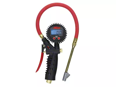 Milton Pro Digital Tire Inflator Gauge with Straight Foot Chuck