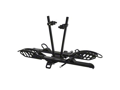 Vantana 2-Inch Receiver Hitch EZ-Fold Platform E-Bike Rack; Carries 2 Bikes (Universal; Some Adaptation May Be Required)