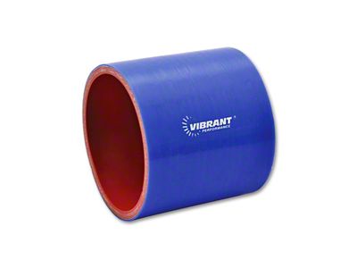 Vibrant Performance 4 Ply Reinforced Silicone Straight Hose Coupling - 2.75in - 2712B