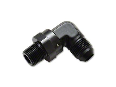 Vibrant Performance 10AN to 1/2in NPT Swivel 90 Degree Adapter Fitting - 11360
