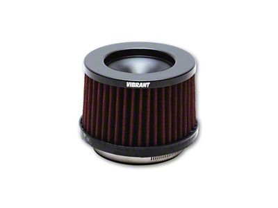Vibrant Performance Classic Air Filter; 4-Inch Inlet