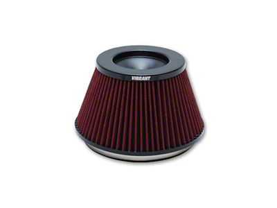 Vibrant Performance The Classic Perf Air Filter 5in OD Conex3-5/8in Tallx6in - 10960