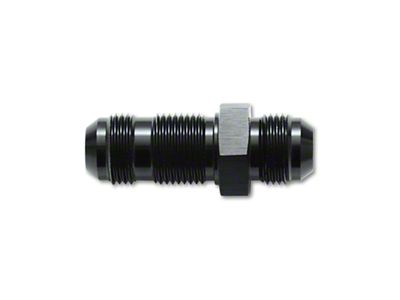 Vibrant Performance 8AN Flare Straight Bulkhead Adapter Fitting - Aluminum - 10683