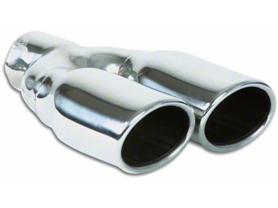 Vibrant Performance Vibrant Dual 3.25in x 2.75in Oval SS Exhaust Tip Single - 1335