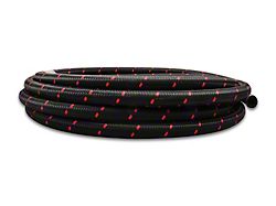 Vibrant Performance 10AN Two-Tone Black/Red Nylon Braided Flex Hose 10 - 11970R