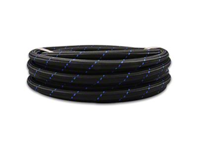 Vibrant Performance 6AN Two-Tone Black/Blue Nylon Braided Flex Hose 20 - 11976B