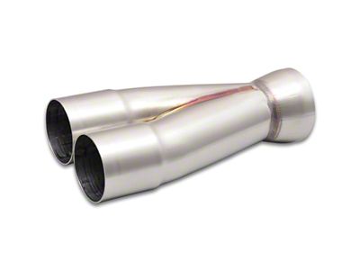 Vibrant Performance 2-1 SS Merge Collectors 2in Inlet Slipover ID 2-1/2in - 10355