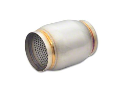 Vibrant Performance SS Race Muffler 3in inlet/outlet x 5in long - 17695