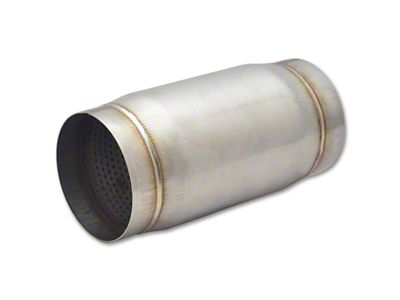 Vibrant Performance SS Race Muffler 4in inlet/outlet x 9in long - 1797