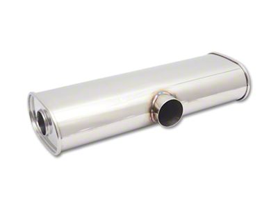 Vibrant Performance StreetPower Oval Muff 6inx10inx24in long body 3in IDxdual 2.5in - 10632