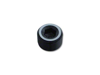 Vibrant Performance 1/2in NPT Socket Pipe Plugs - Aluminum - 10493