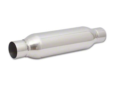 Vibrant Performance SS Resonator Standard Design 2.5in inlet/outlet x 18in long - 1793